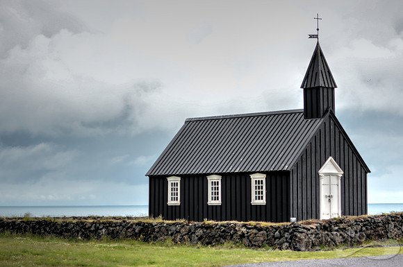 Black Church in Budir