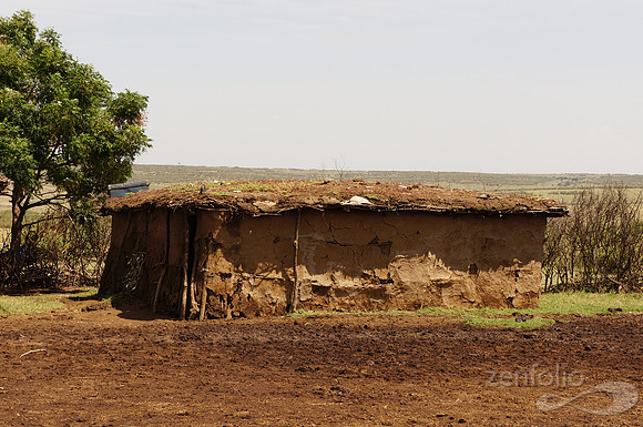 Masai home