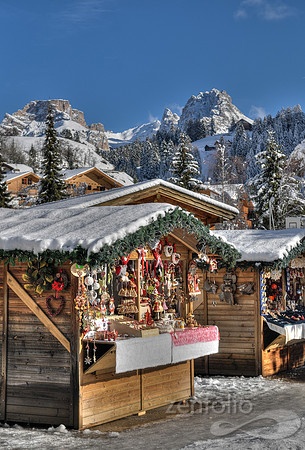 Christmas Market, S. Cristina, Italy